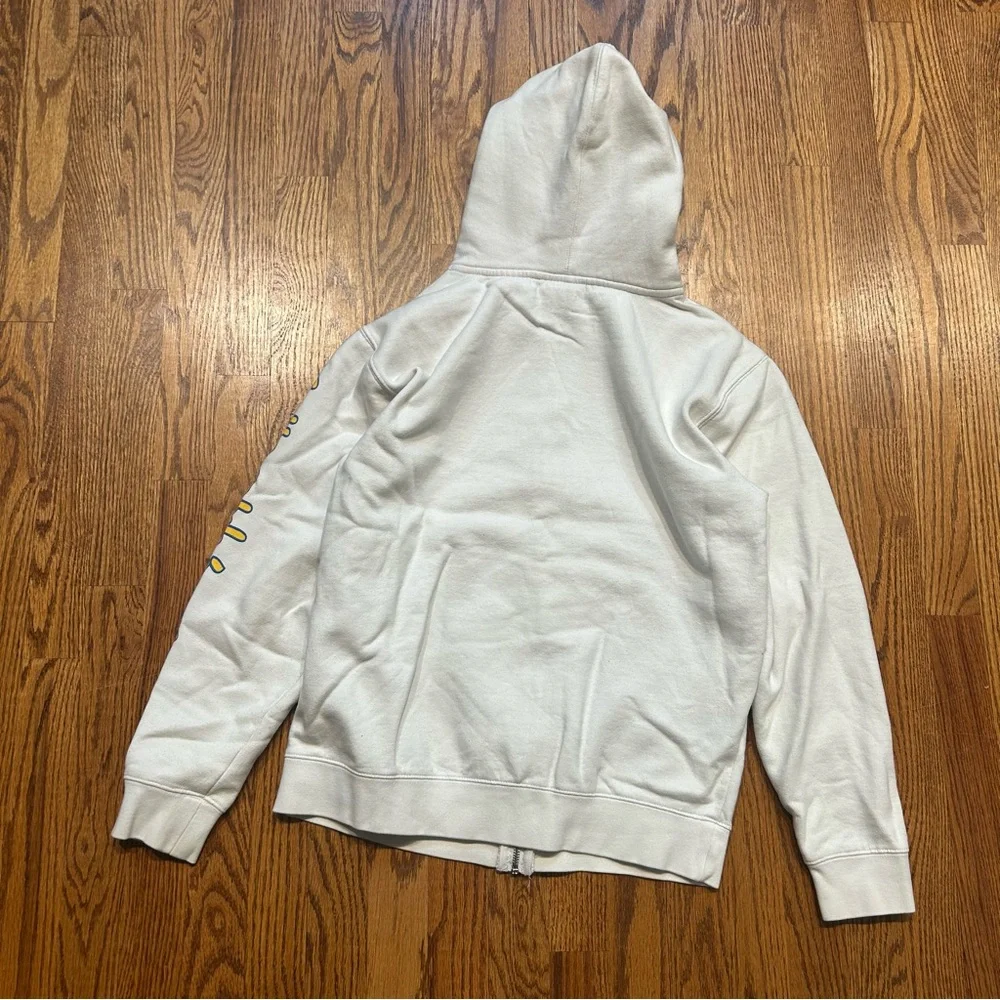 Rare Vintage Pokemon Full Zip Hoodie 2008 Anime Kanto Sz Small White Pikachu - Picture 7 of 8